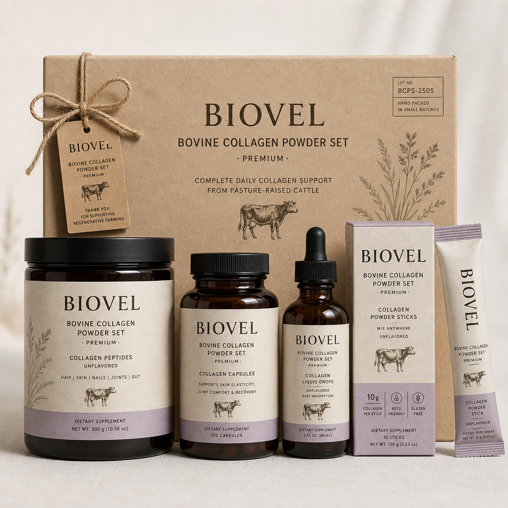 Bovine Collagen Powder Set