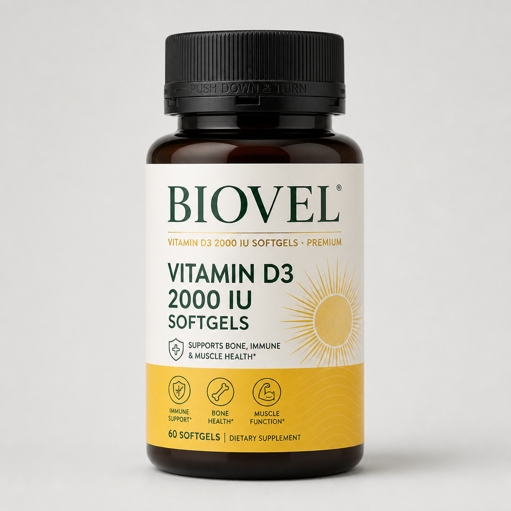 Vitamin D3 2000 IU Softgels